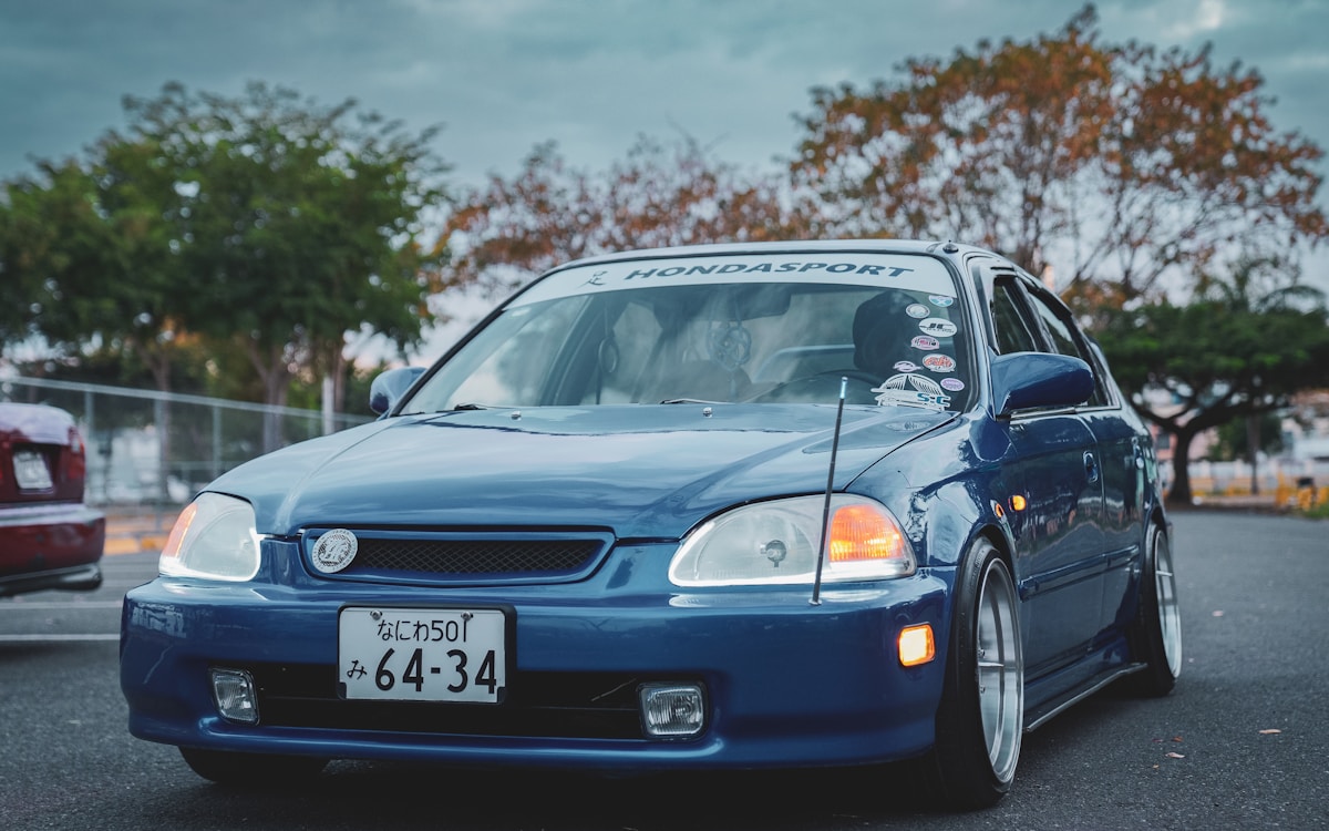 Blue Honda Civic — vehicle finance in New Zealand